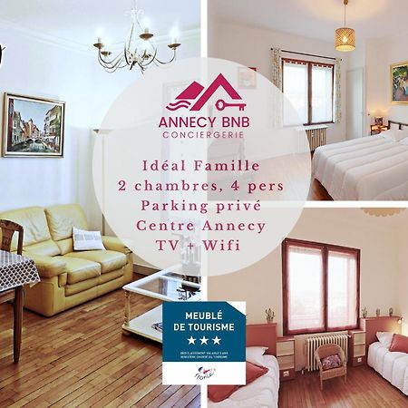 Le Family Lodge 2 Chambres 4 Personnes Classe 3 Etoiles Annecy Kültér fotó